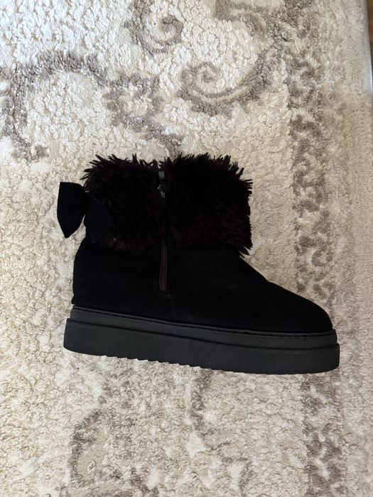 Черни боти с платформа