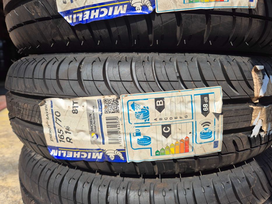 4 Anvelope de VARA - 165/70/14 - Michelin Energy Saver + - NOU - DOT 2019 !