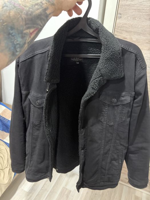 Джинсовая куртка утепленная