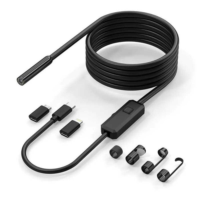 ANESOK W400-D USB Ендоскоп камера 3в1 | iOS & Android | 5.5mm |  1440P