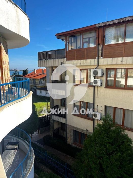 Двустаен апартамент с ГЛЕДКА МОРЕ в к-с Блу Марин, с. Равда