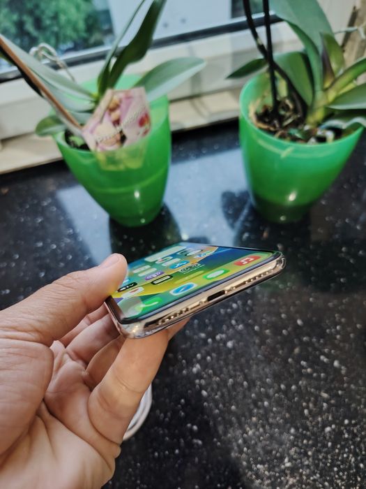 IPhone X 256GB Display Original Alb Impecabil