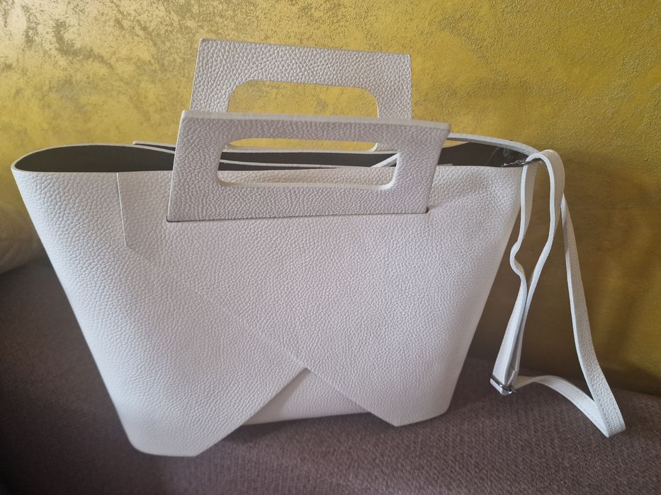 Geantă de lux Vera Roma piele naturală