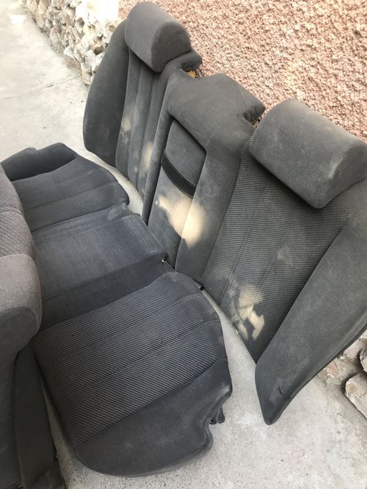 Сидения велюр BMW e34