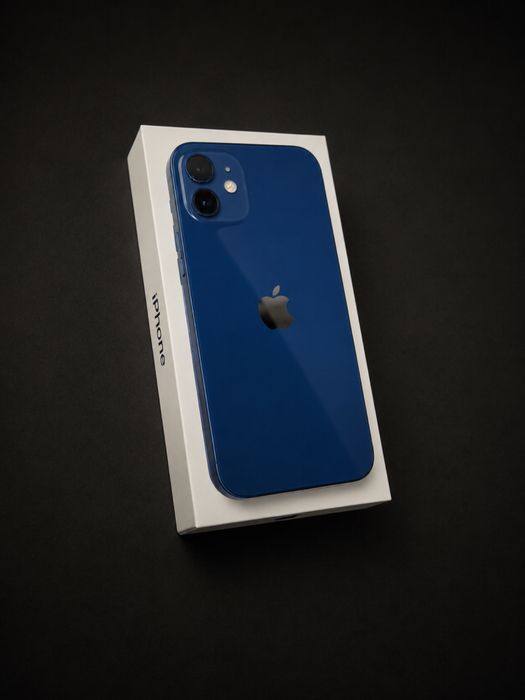 iPhone 12 Blue 64GB | Отлично състояние | Оригинална кутия