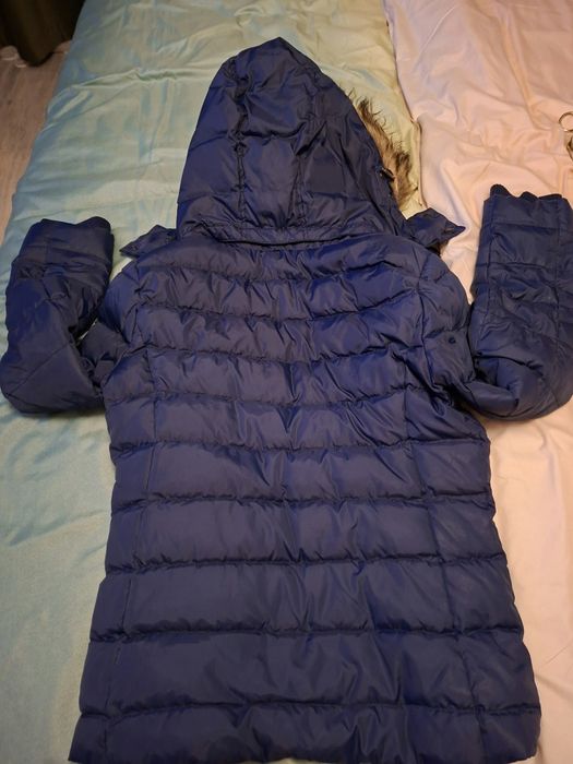 Geaca puf impermeabila, Tommy Hilfiger,marime xs,bleumarin
