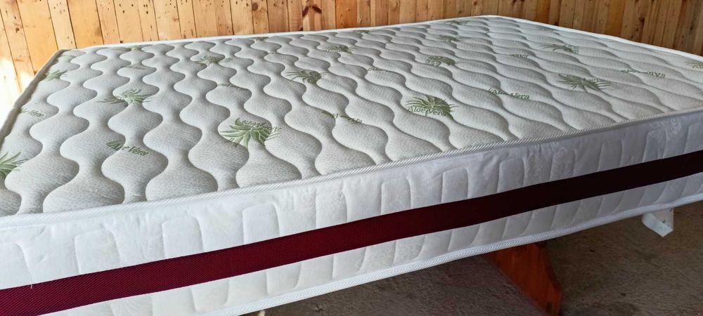 Двулицев матрак Милано лукс 144/190 + Подматрачна рамка