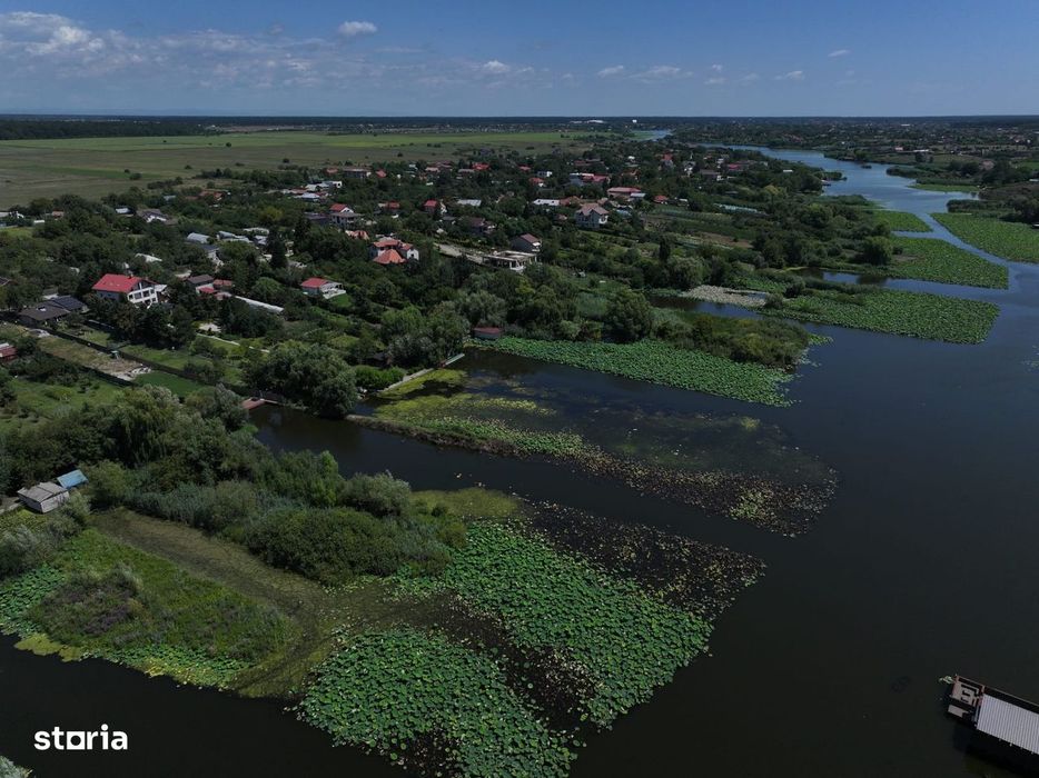 Teren premium cu deschidere la lacul Snagov-Tâncăbești