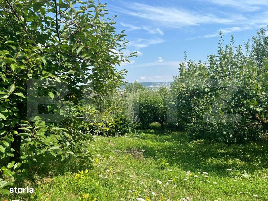 Teren intravilan 1418 mp Sancraiu de Mures – panorama oras, utilitat