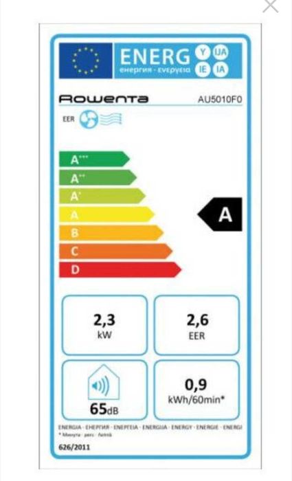 Climă portabilă Rowenta 3 în 1 , nouă