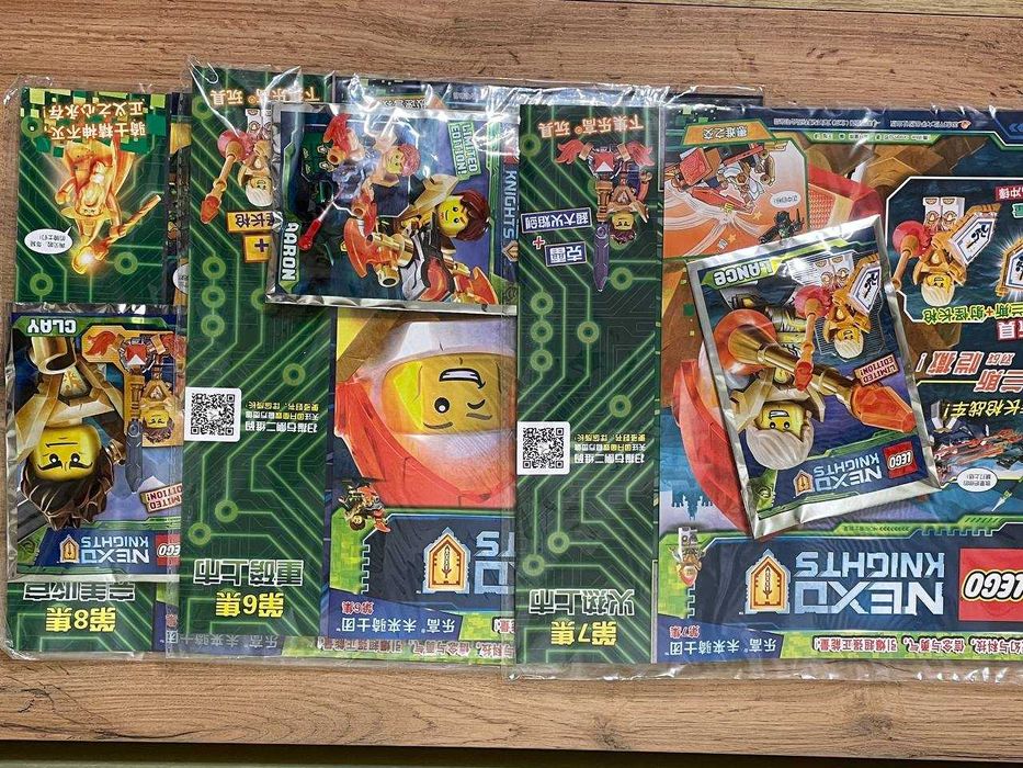 Lego: Журналы Nexo Knights (в комплекте+ 1 фигурка)