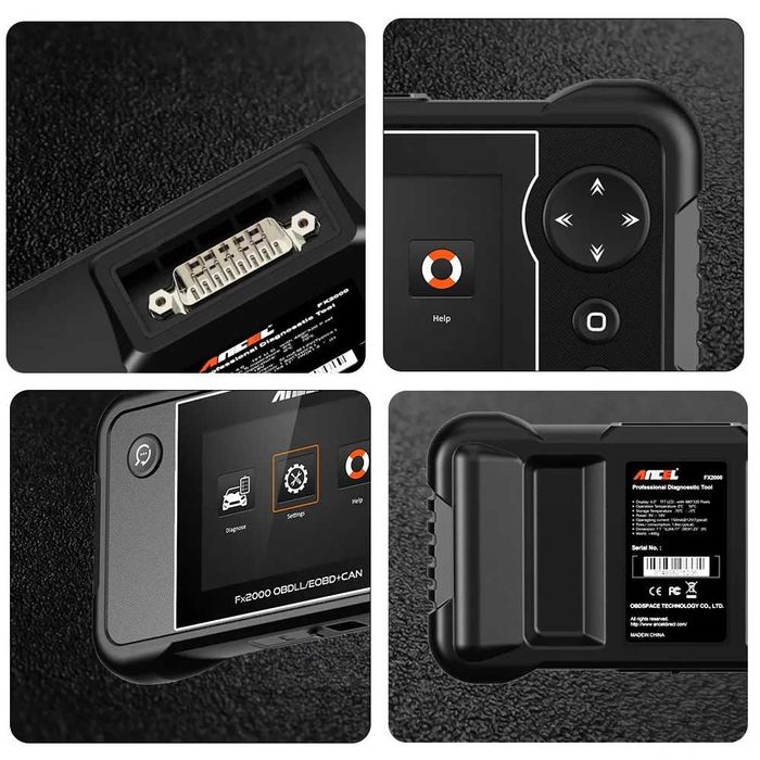Автодиагностика скенер Ancel fx2000 obd 2