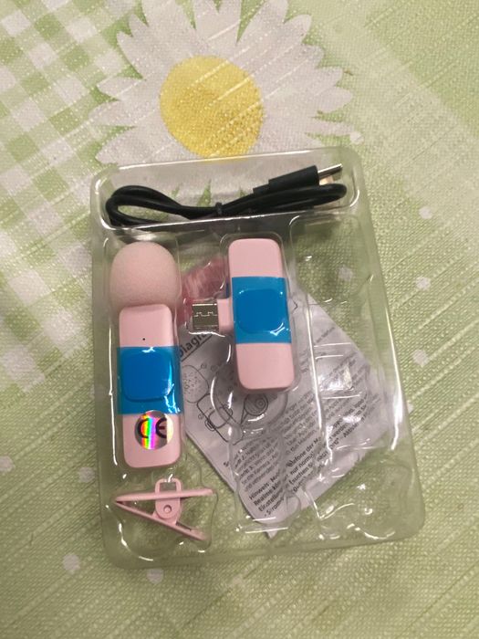 Безжичен микрофон за мобилен телефон