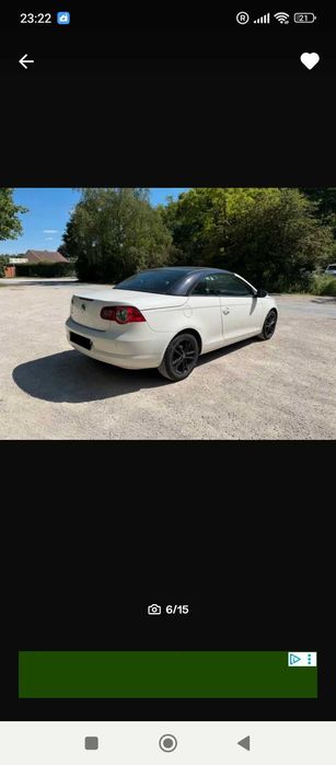 Vand volkswagen eos motor defect (crepat un piston)