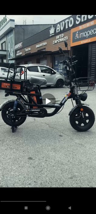 Skuter yangi ishonchli moped