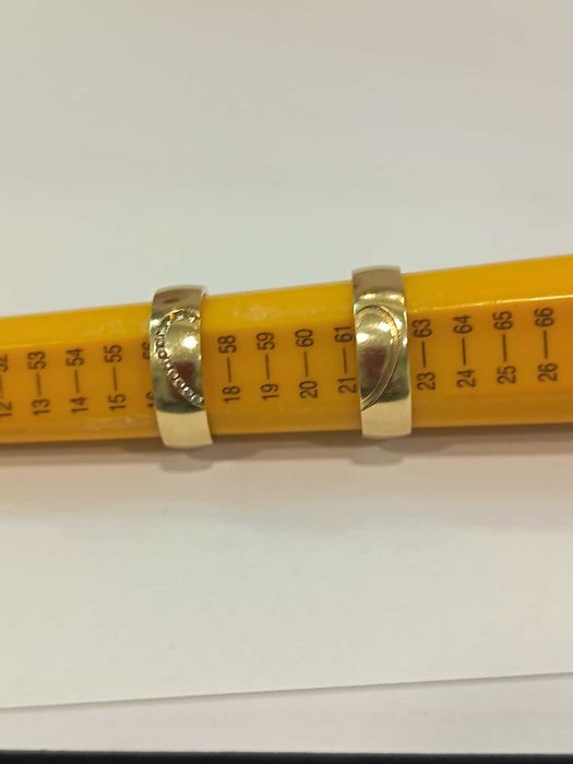 (AG41) Set verighete aur, 14K b875.51 Certificat de garantie