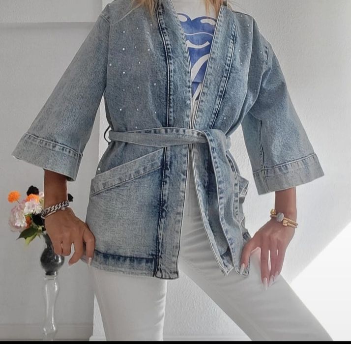 Geaca blugi Trussardi