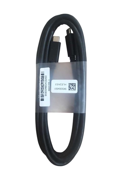 DELL USB Type C М/М Кабел - USB 3.2/10Gbps/1.8m.