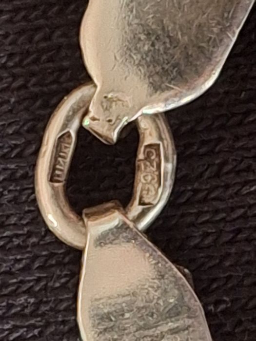 Цепь мужская серебро 925 проба