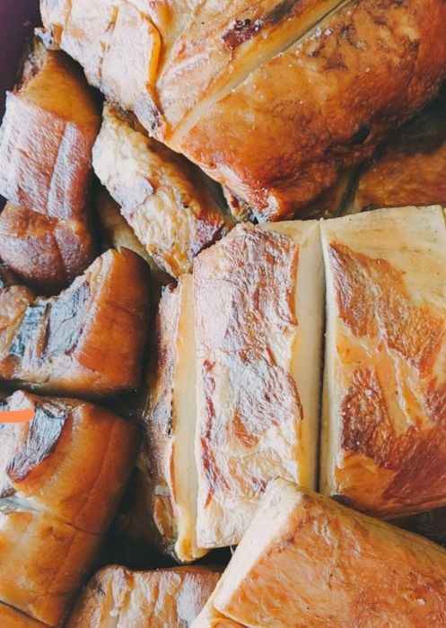 Домашнее сало копчёная солёное