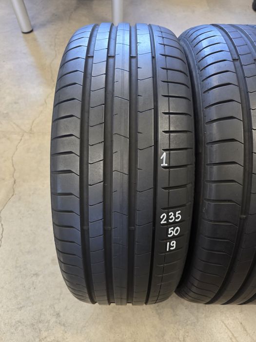 235/50/19 4бр.PIRELLI P ZERO-EXTRA LOAD-Неразличими от НОВИ