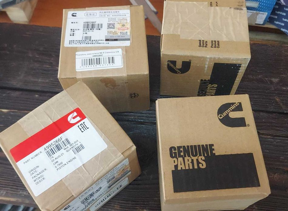 Поршень на Газель ДВ. CUMMINS ISF2.8 Оригинал!