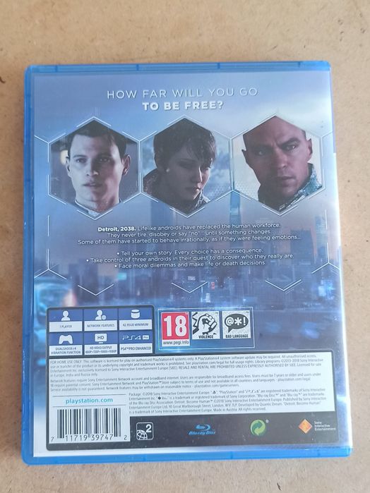 Продавам PS4 игри: GTA 5, Detroit, LEGO Marvel