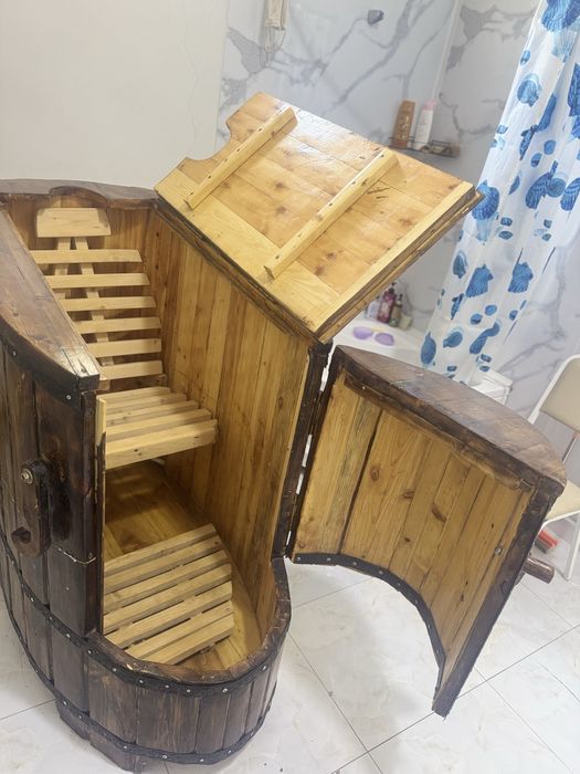 Kedroviy bochka+ vanna dushlari bilan