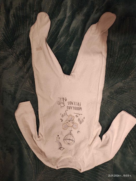 Бебешки космонавт 3-6 месеца