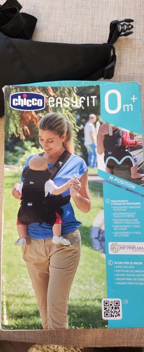 Chicco Кенгуру за бебе 0+ Easy Fit Black Night