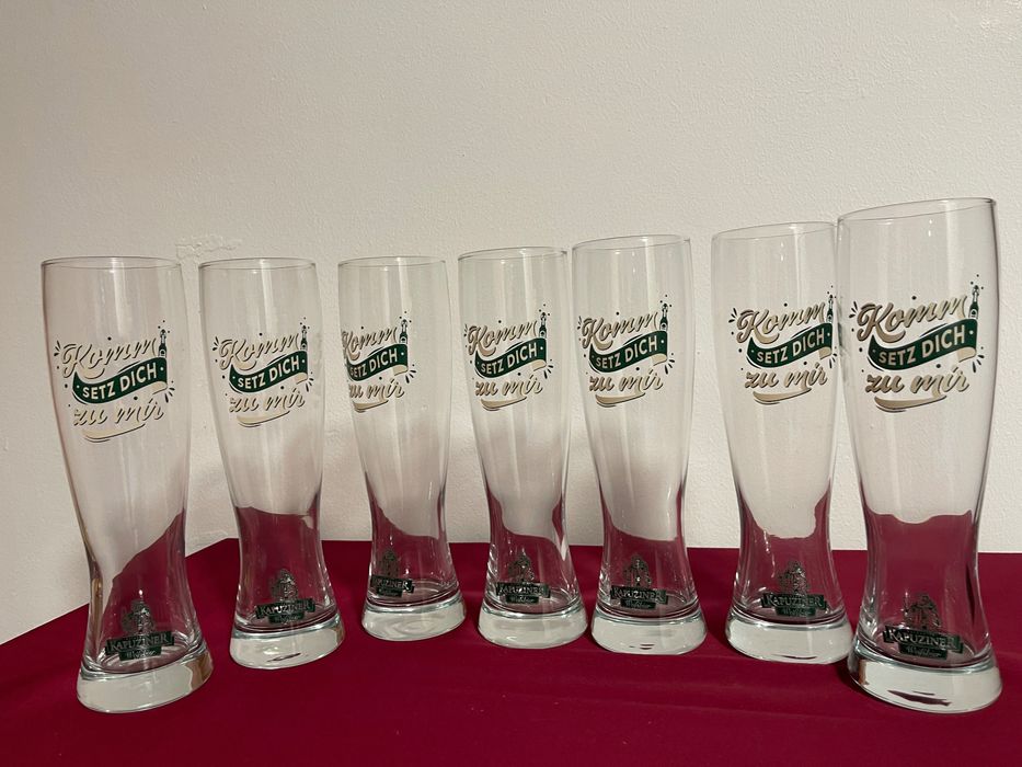 Pahare bere Kapuziner Weißbier – set 6 buc HoReCa