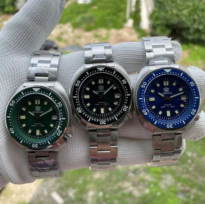 Captain Willard SD1970 Steeldive 44 mm Automatic Seiko NH35 Diver 200m