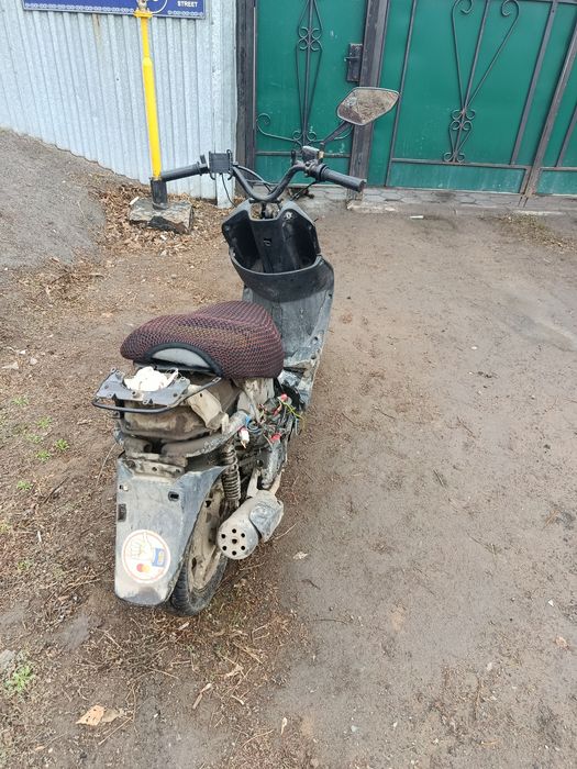 Скутор на ходу а