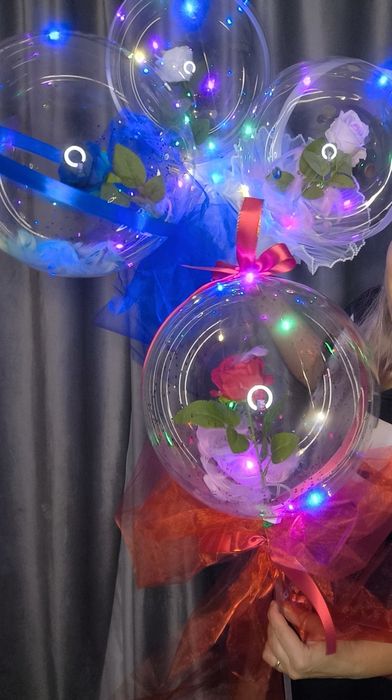 Подарки в надувных шарах