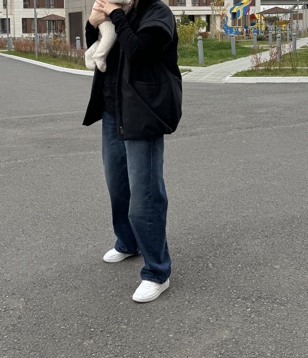 Джинсы Zara оверсайз 40 рр