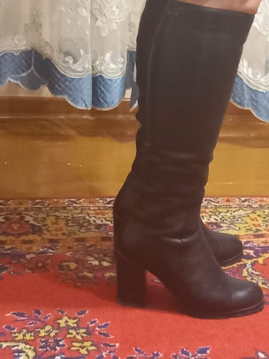 Зимние сапоги  европейка