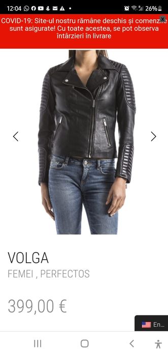 Geci de piele Blue Wellford și Chyston