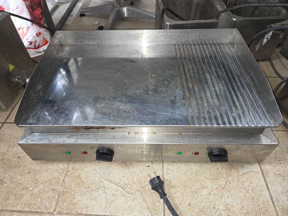 Grill de.banc pe gaz sau curent, gratar cu banc