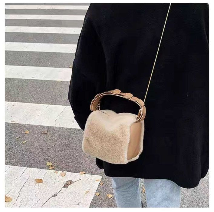 Сумка меховая, женская. Новая!