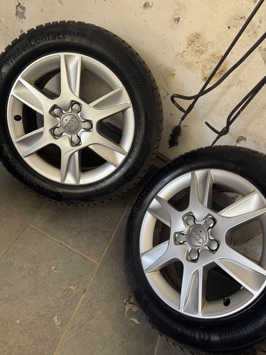 jante originale Audi A3 cu cauciucuri de Iarnă noi