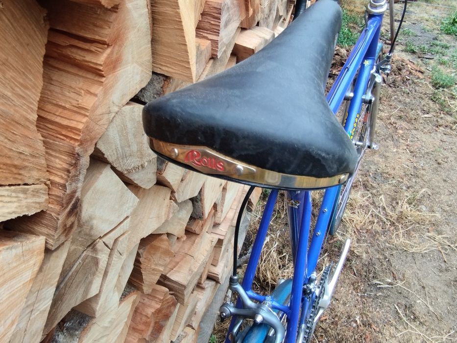 Cursiera Guerciotti, Columbus SL, Cinelli, 600 tricolor, Record, Rolls