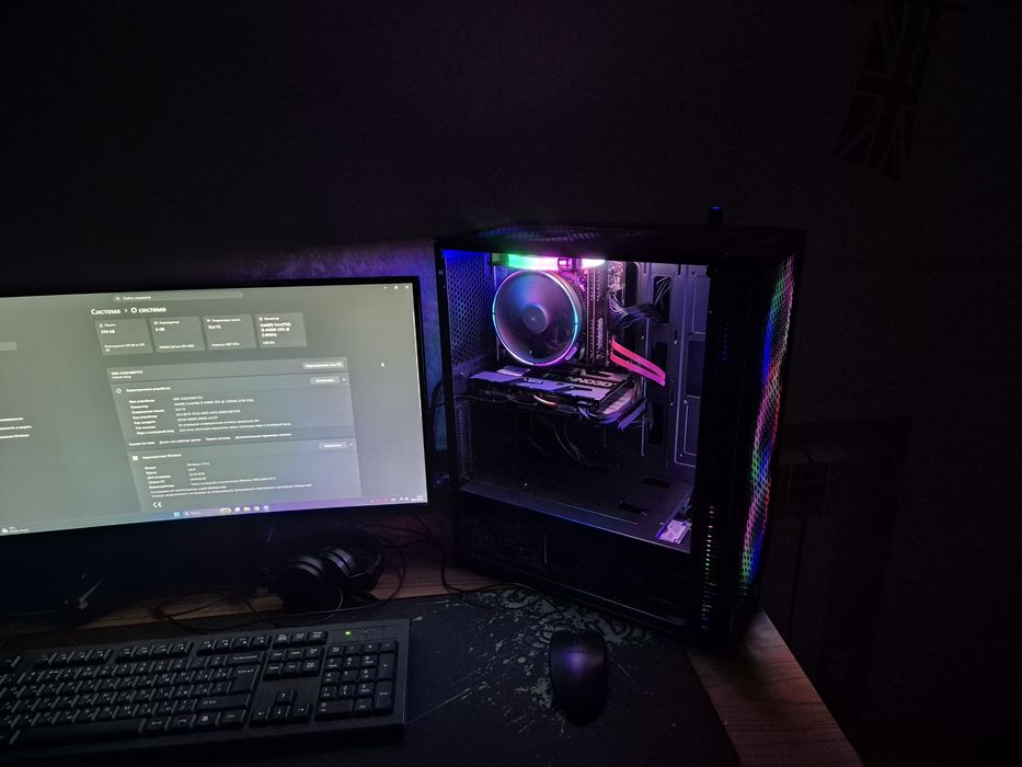 Продаю игровой Игровой ПК с RTX 2060 / I5 / 16GB /SSD