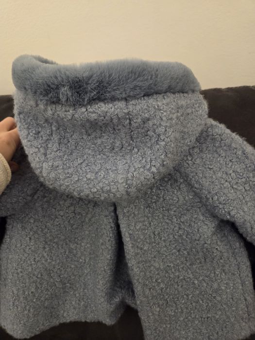 Paltonas Mayoral albastru 74cm - 86 cm