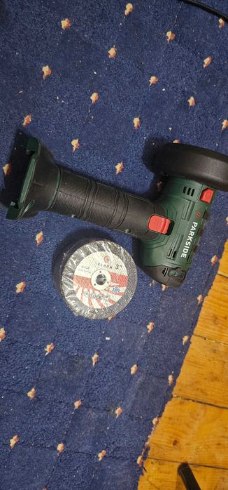 Polizor unghiular,  flex ParkSide, PWSAM 20-Li, 76mm
