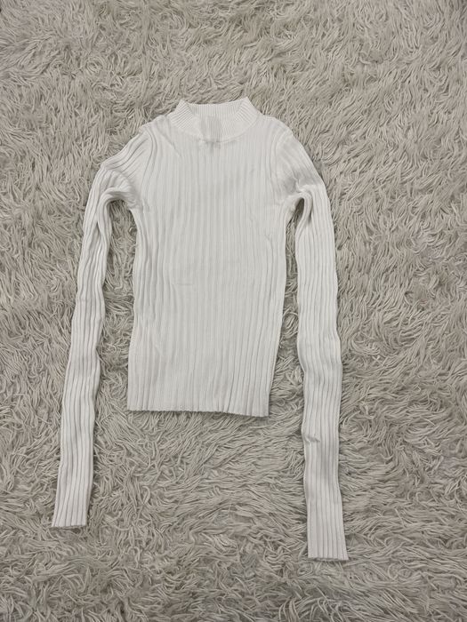 Бяла блуза Bershka, размер xs