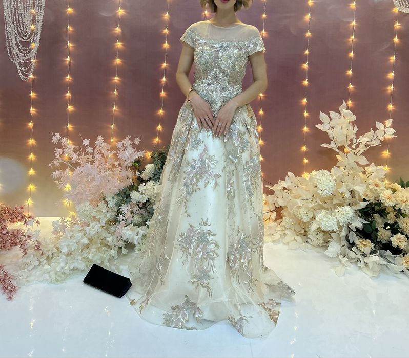 Вечернее платье ручная работа