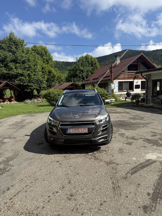 Peugeot 4008 numere rosii valabile full dotari Mitsubishi Asx 4x4 1.8 did 150cp panoramic