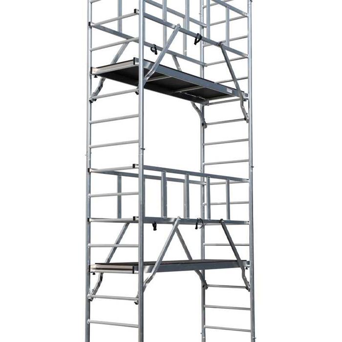 Schela Krause Protec XS1000, 0,6 x 2m, aluminiu, inaltime lucru 7,7m