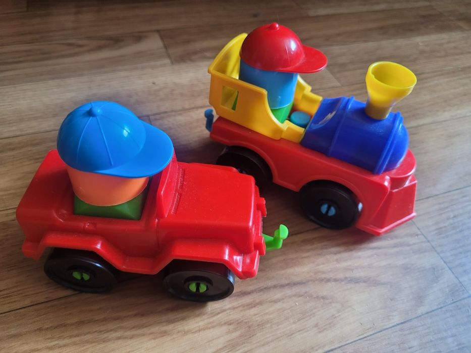 Паровоз Машинки конструктор для мальчика !