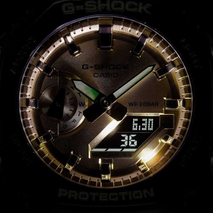 Нов часовник Casio G-Shock GA-2100GB-1AER - гаранция